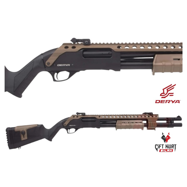 Derya Carina CRT-411C Pompalı Yivsiz Av Tüfeği